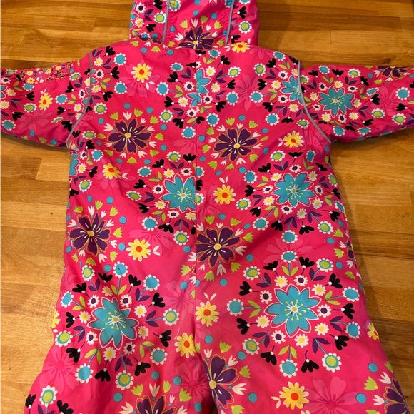 Hanna Andersson Pink Floral snow suit - 18-24 months - Picture 7 of 7